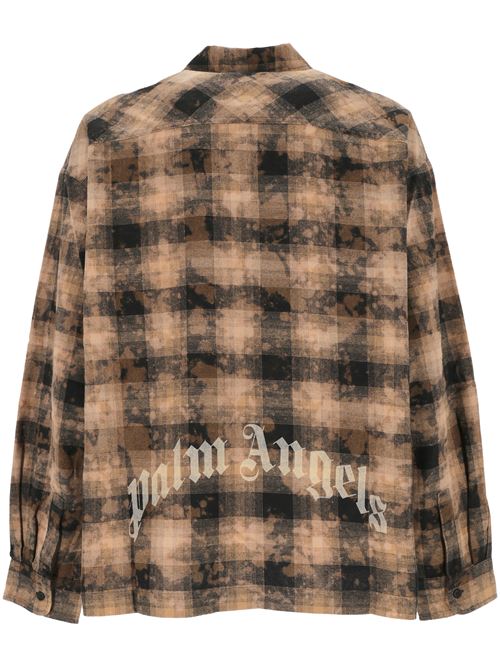 Checked shirt PALM ANGELS | PMGE043F24FAB0016003